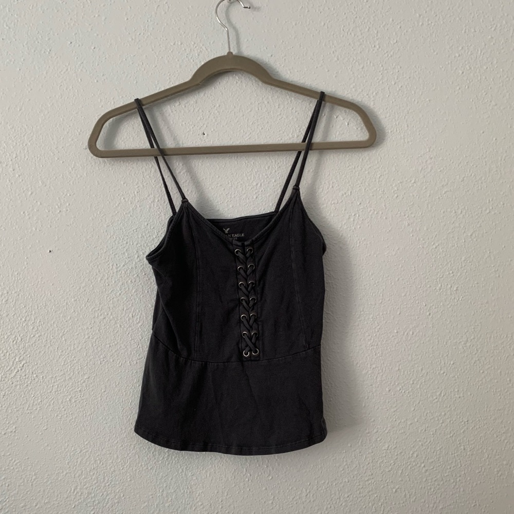 Gray tank top